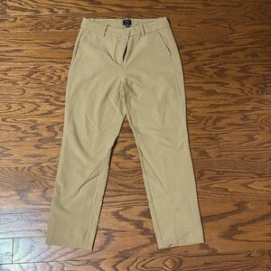 J. Crew Tan Ruby Ankle Pants